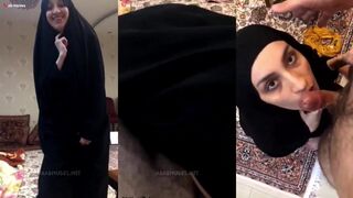 الفلاحه صاحبه الخمار الاسود بتركع تحت  فيلم سكس   موقع موزة متناكة  رجل سيدها وتمص زوبره في بوقها وترضعه كله وهو ماسك دماغها بايده الاتنين