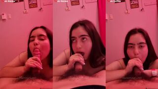 الشرموطه مولعه اللمبه الحمرا وقاعده تحت من حبيبها تلحس  xxnx في زوبره وتطلع في لسانها وتمص فيه اوي وتتف عليه وتلحس ال تفته