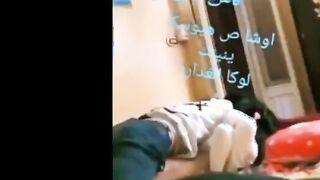 شوفو اوشا وهو بينيك لوكا الغداره وفاشخ رجليها عالسرير وهاريها نيك بيدخل وبيطلع ز  سكس مصري وبره في كسها وهو نايم فوقيها كاتم نفسها