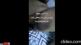 الشرموطه بتنادي وتقول انا كسي مولع ومحتاجه زوبر يطفي ناره وينيكه وهي بتلعب فيه   سكس مصري وبتحك كسها في مخده السرير من كتر اكلانه